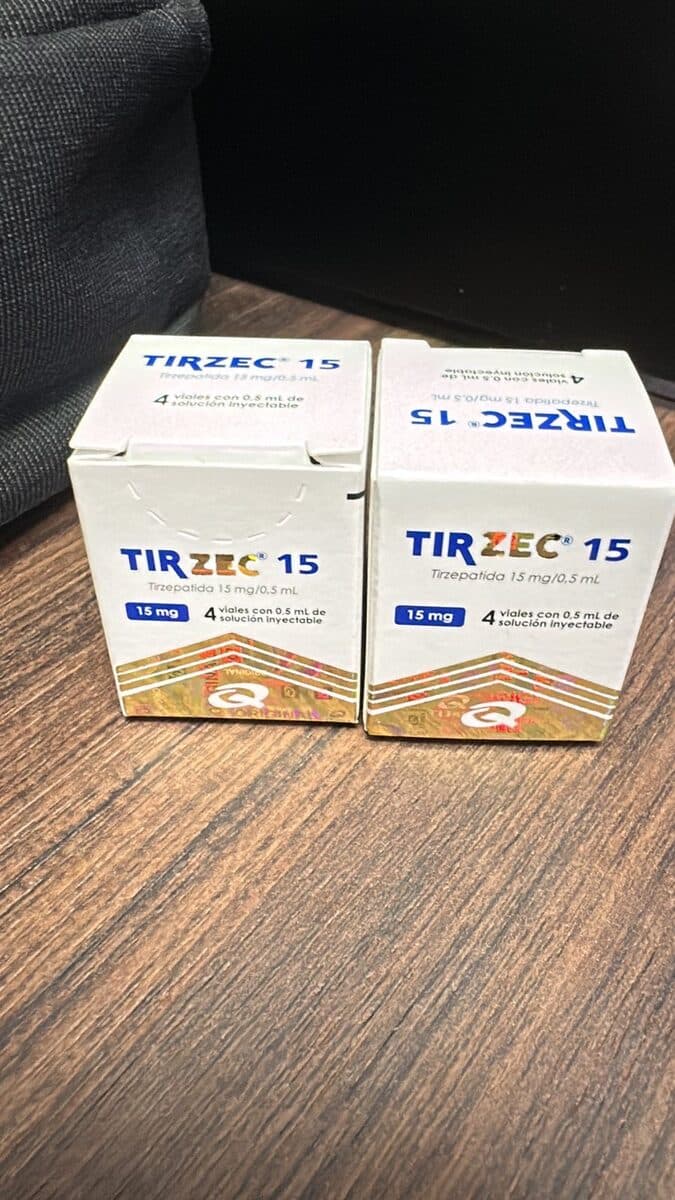Tirzec 4 ampolas 15MG – Tirzepatida