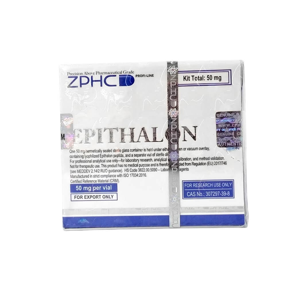ZPHC Epithalon 100mg (5 Vials x 20mg) – Peptídeo